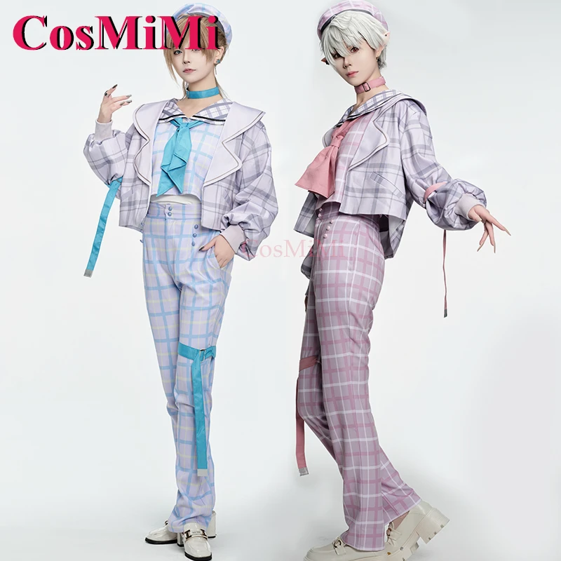 CosMiMi Hot Anime VTuber Kanakana/Kuzuha Cosplay Costume Fashion New Vintage Uniforms Full Set Carnival Party Role Play Clothing
CosMiMi Hot Anime VTuber Kanakana/Kuzuha Cosplay Costume Fashion New Vintage Uniforms Full Set Carnival Party Role Play Clothing