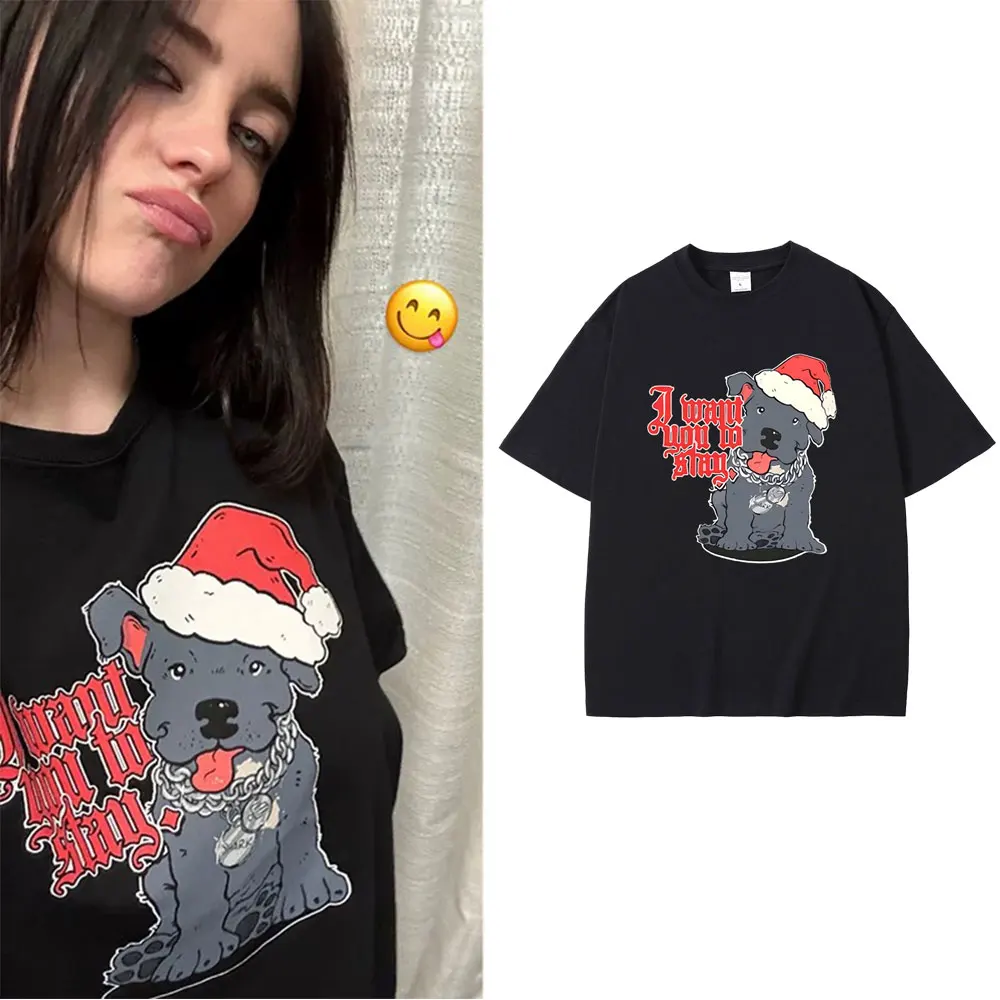 Hit Me Hard and Soft Christmas Dog Concert Same Style T Shirts Men Women Fashion Pop Music T-shirts Cute Funny Dogs Meme T-shirt
Hit Me Hard and Soft Christmas Dog Concert Same Style T Shirts Men Women Fashion Pop Music T-shirts Cute Funny Dogs Meme T-shirt
