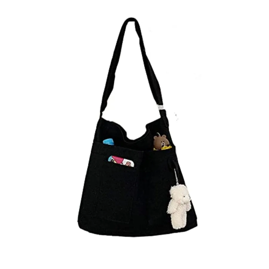 Cotton Tote Handbag Women Canvas Crossbody Beach Bag Hobo Shoulder Tote Bag with 3 External Pocket, Zipper Closure
Cotton Tote Handbag Women Canvas Crossbody Beach Bag Hobo Shoulder Tote Bag with 3 External Pocket, Zipper Closure