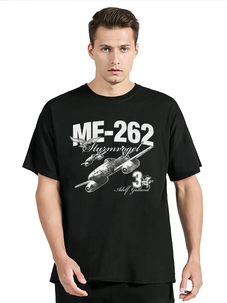 Messerschmitt Me 262 Schwalbe Fighter Aircraft T-Shirt Cotton O-Neck Summer Casual Men Tshirt Clothing Oversized Tops Tees
Messerschmitt Me 262 Schwalbe Fighter Aircraft T-Shirt Cotton O-Neck Summer Casual Men Tshirt Clothing Oversized Tops Tees