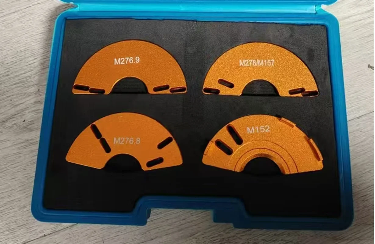 For Mercedes M276 timing tool, M152, M157, M278 engine camshaft signal disc positioning timing tool
For Mercedes M276 timing tool, M152, M157, M278 engine camshaft signal disc positioning timing tool