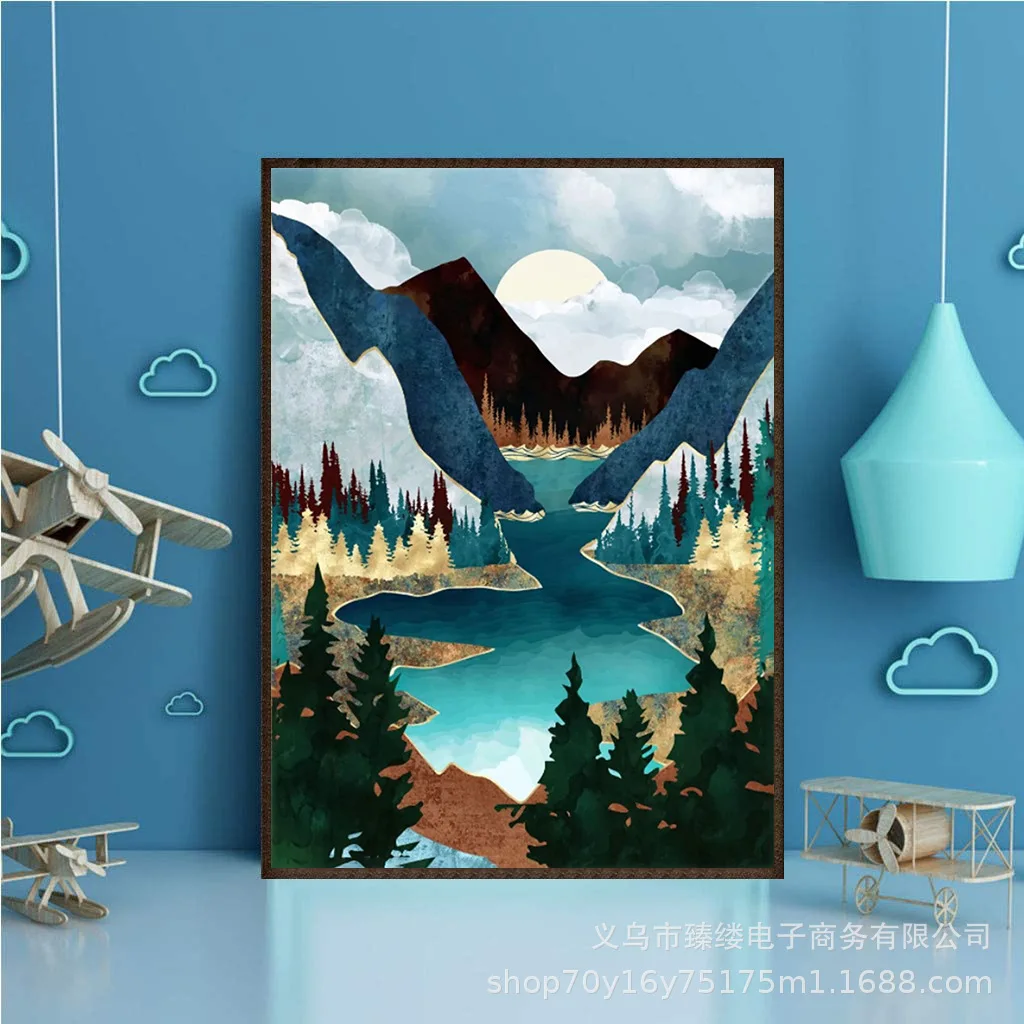 4503551 Digital oil painting living room decorative painting sofa background wall hanging painting
4503551 Digital oil painting living room decorative painting sofa background wall hanging painting