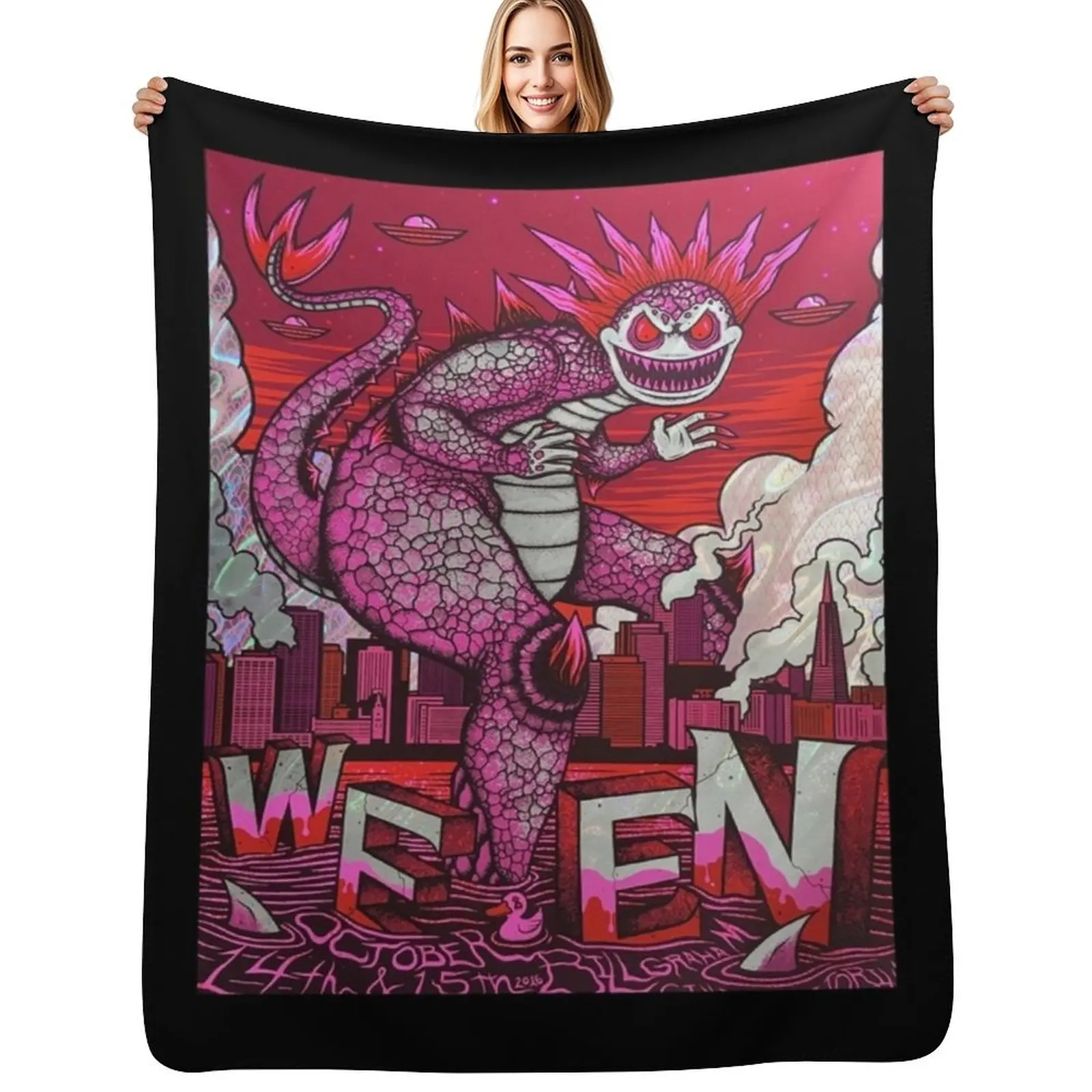 Ween Buenas tardes amigo Perfect Gift Fan Throw Blanket Luxury Shaggy Cute Multi-Purpose Blankets
Ween Buenas tardes amigo Perfect Gift Fan Throw Blanket Luxury Shaggy Cute Multi-Purpose Blankets