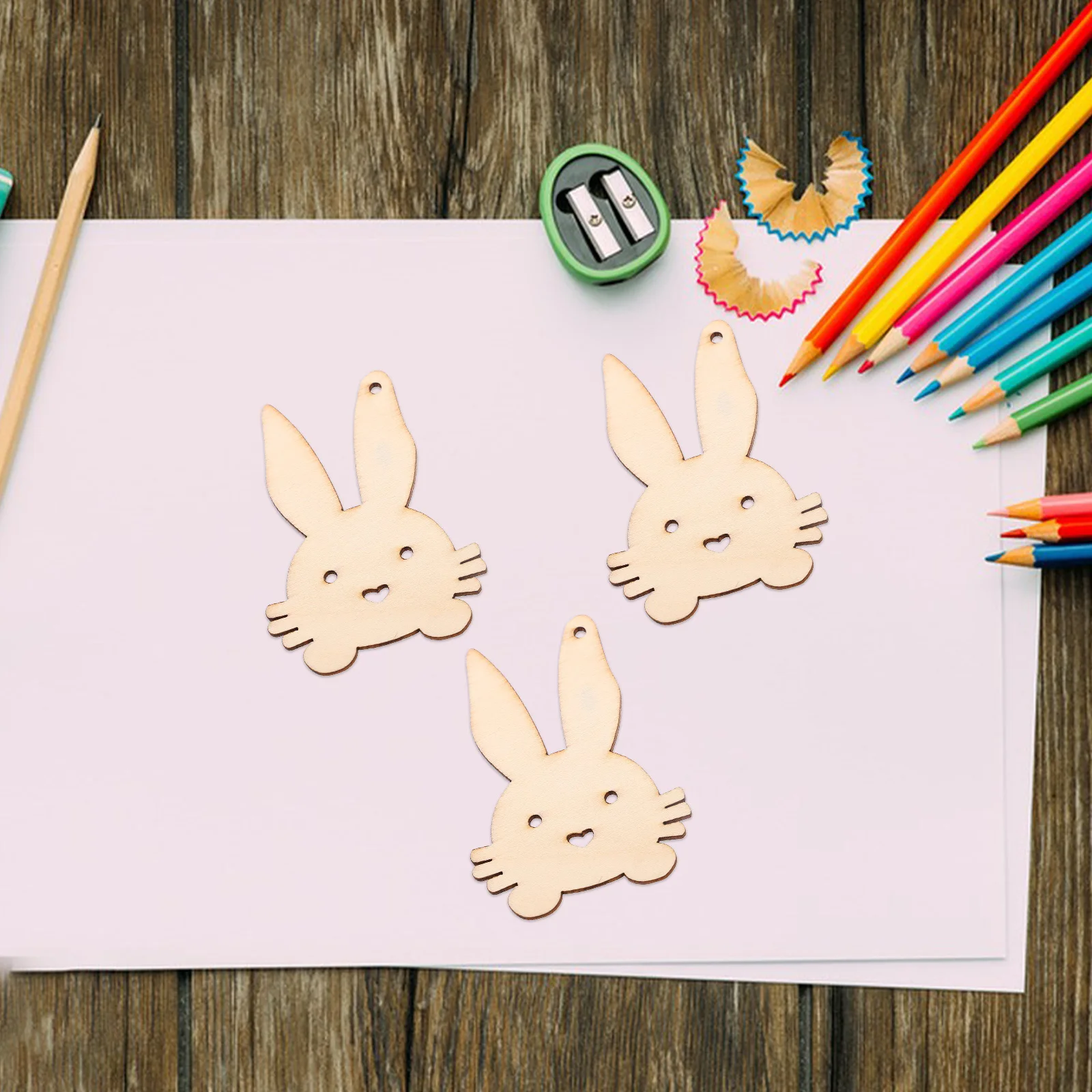 10 Pcs Easter Bunny Decoration Theme Crafts Party Supplies Tag Decorate Rabbit Wooden Slices Cutouts Child
10 Pcs Easter Bunny Decoration Theme Crafts Party Supplies Tag Decorate Rabbit Wooden Slices Cutouts Child