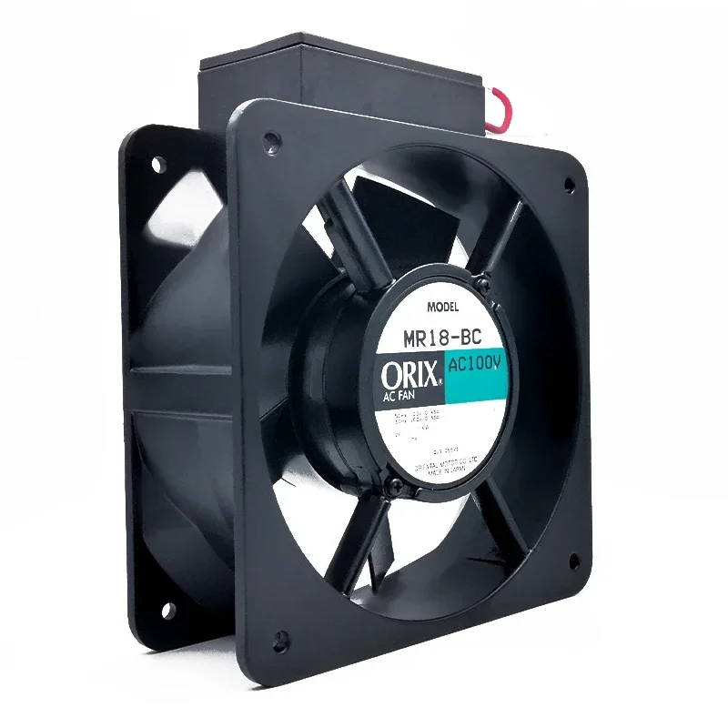 P Оригинальный и подлинный японский охлаждающий вентилятор ORIX MR18-BC AC100V 0,45/0 180*65 мм
P Оригинальный и подлинный японский охлаждающий вентилятор ORIX MR18-BC AC100V 0,45/0 180*65 мм
