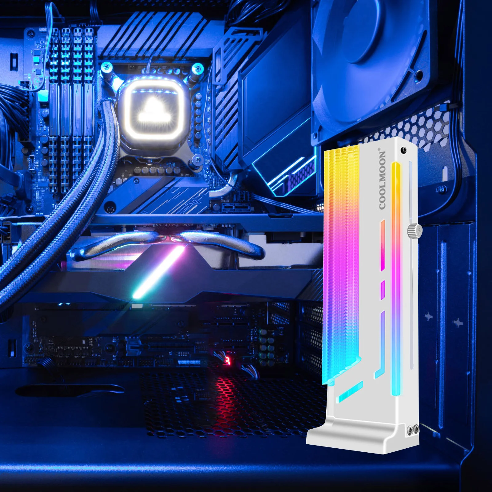 Graphics Card Bracket Magnetic Support Frame Computer Case GPU Brace Slid and Adjustable Holder Aluminum Alloy
Graphics Card Bracket Magnetic Support Frame Computer Case GPU Brace Slid and Adjustable Holder Aluminum Alloy