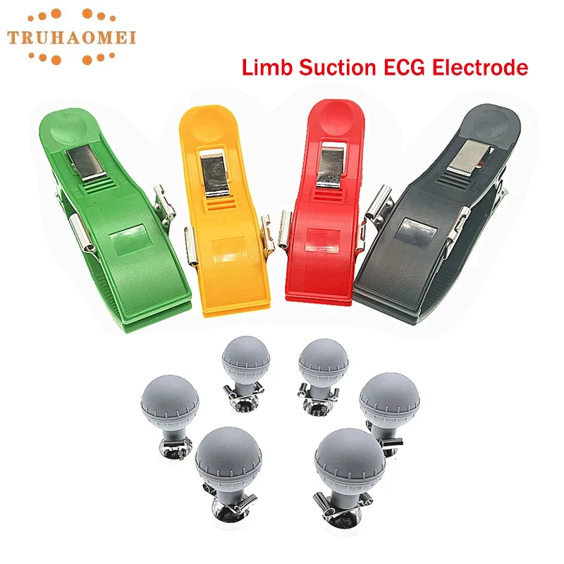 Dual Function Din 3.0 Banana 4.0 Limb Suction ECG Electrode For Nihon Kohden Biocare Comen Edan Mindray ECG Machines
Dual Function Din 3.0 Banana 4.0 Limb Suction ECG Electrode For Nihon Kohden Biocare Comen Edan Mindray ECG Machines