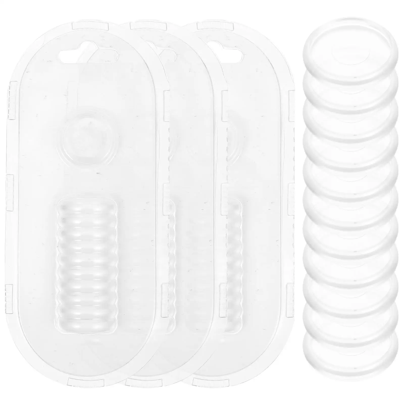 44 Pcs Binder Clips Buckle Binding Discs Card Mini Plastic White Loose Leaf Ring Office
44 Pcs Binder Clips Buckle Binding Discs Card Mini Plastic White Loose Leaf Ring Office