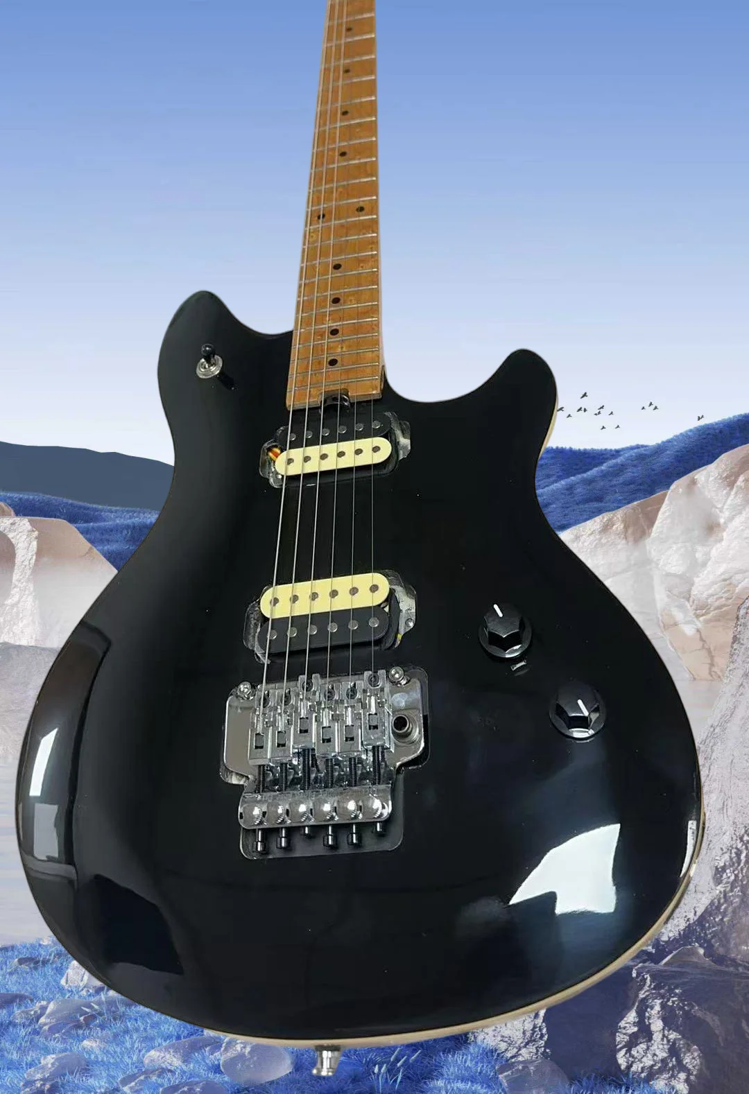 2026 Hot Sale PEAVEY US A Signature Wolf g Black Guitar
2026 Hot Sale PEAVEY US A Signature Wolf g Black Guitar