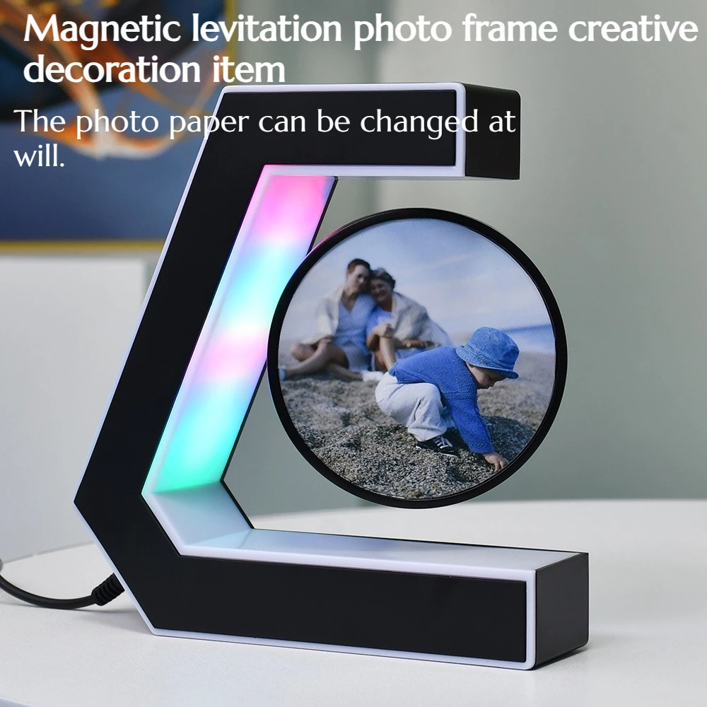 Creative Maglev Photo Frame Sculpture Ornament Birthday Gift Home Atmosphere Decoration Crafts
Creative Maglev Photo Frame Sculpture Ornament Birthday Gift Home Atmosphere Decoration Crafts