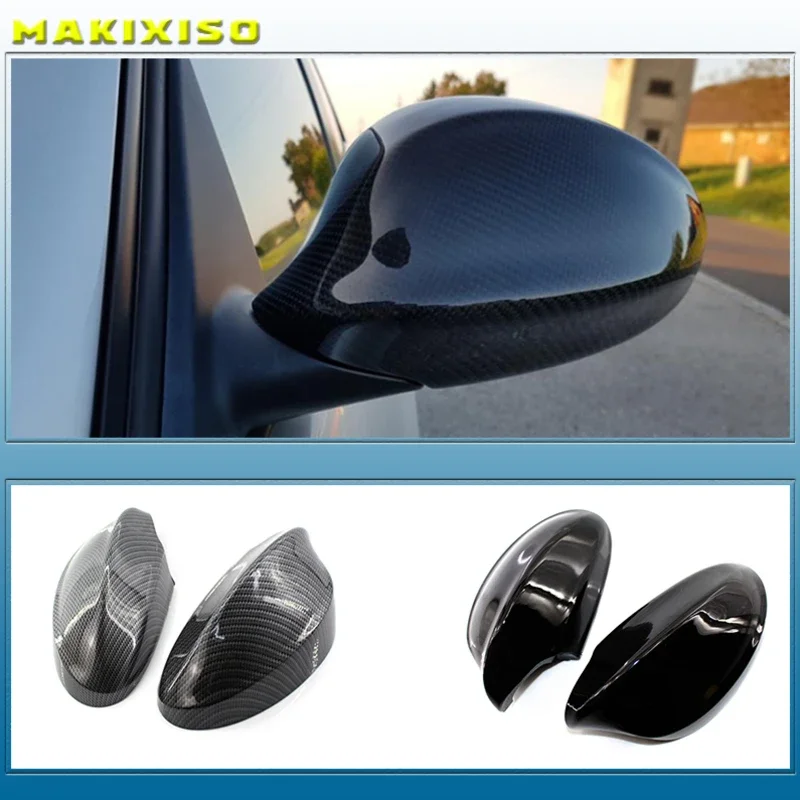 NEW Car Rear-View Side Mirror Cover For BMW 1 3 Series E81 E82 E87 E88 E90 E91 E92 E93 Carbon fiber pattern Replacement Covers
NEW Car Rear-View Side Mirror Cover For BMW 1 3 Series E81 E82 E87 E88 E90 E91 E92 E93 Carbon fiber pattern Replacement Covers