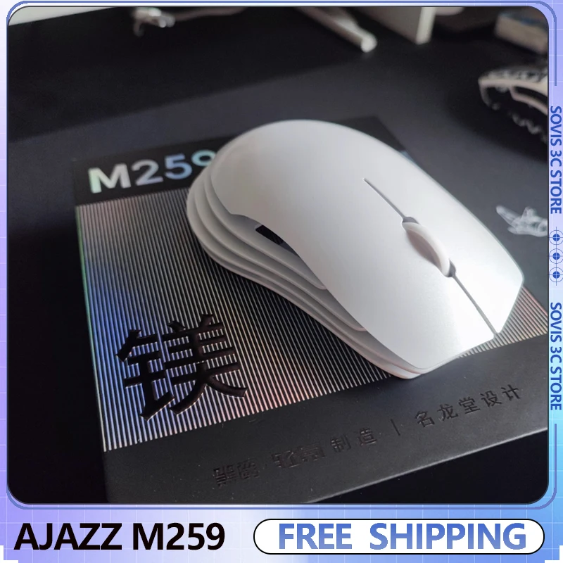 Ajazz M259 Wireless Mouse 2.4G Usb Bluetooth Mouse 3Mode Game Mice Paw3395 8K Lightweight Game Accessories Laptop Pc Office
Ajazz M259 Wireless Mouse 2.4G Usb Bluetooth Mouse 3Mode Game Mice Paw3395 8K Lightweight Game Accessories Laptop Pc Office