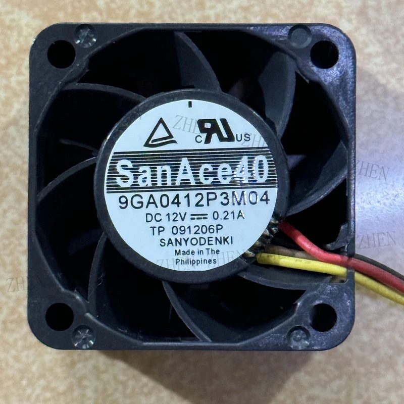 S New 9GA0412P3M04 12V 0.21A 40x40x28MM 4PIN PWM Cooling Fan For Sanyo Denki
S New 9GA0412P3M04 12V 0.21A 40x40x28MM 4PIN PWM Cooling Fan For Sanyo Denki