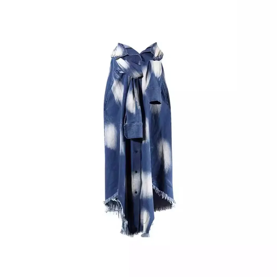 Boutique Wholesale 2024 Autumn New Fashion Retro Tie Dye Hem Tassel Design Loose Temperament Women's Half Skirt
Boutique Wholesale 2024 Autumn New Fashion Retro Tie Dye Hem Tassel Design Loose Temperament Women's Half Skirt