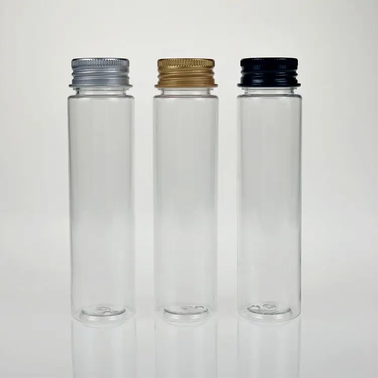 30pcs/lot 80ML Empty PET Tube with Aluminum Cap 80CC Clear Plastic Tube Transparent Display Tube with sealed gasket
30pcs/lot 80ML Empty PET Tube with Aluminum Cap 80CC Clear Plastic Tube Transparent Display Tube with sealed gasket