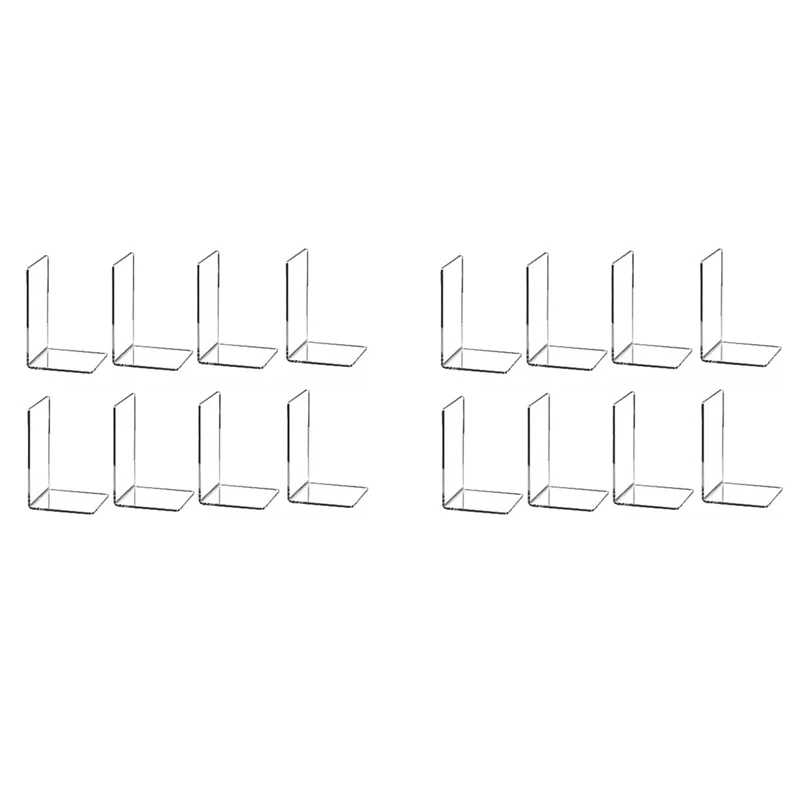 16 Transparent Bookends Acrylic Bookshelf L-Shaped Bookend Picture Book Album Compartment Board Storage Book Clip
16 Transparent Bookends Acrylic Bookshelf L-Shaped Bookend Picture Book Album Compartment Board Storage Book Clip