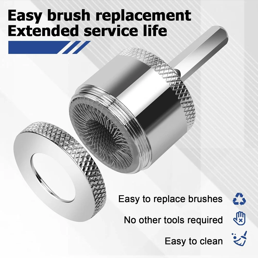 GYTB-для Power Cleaning 1/2 "3/4" 1 "Набор для чистки металлических медных труб со сменными лезвиями, щетка для чистки труб в комплекте 
GYTB-для Power Cleaning 1/2 "3/4" 1 "Набор для чистки металлических медных труб со сменными лезвиями, щетка для чистки труб в комплекте