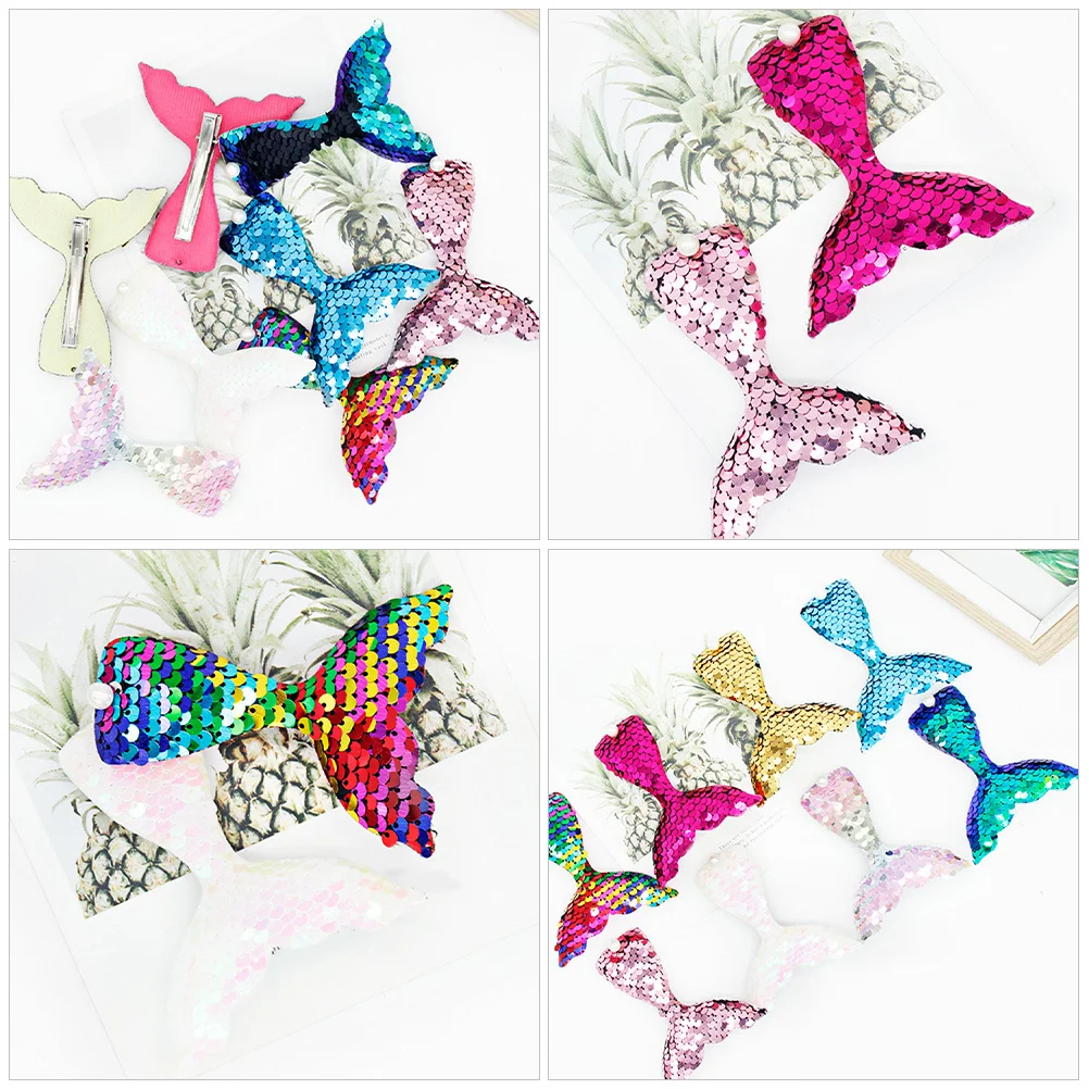 8Pcs Mermaid Tail Hair Clips Adorable Decorative Sequin Glitter Accessories for Little Girls Mermaid Tail Hair Clips
8Pcs Mermaid Tail Hair Clips Adorable Decorative Sequin Glitter Accessories for Little Girls Mermaid Tail Hair Clips
