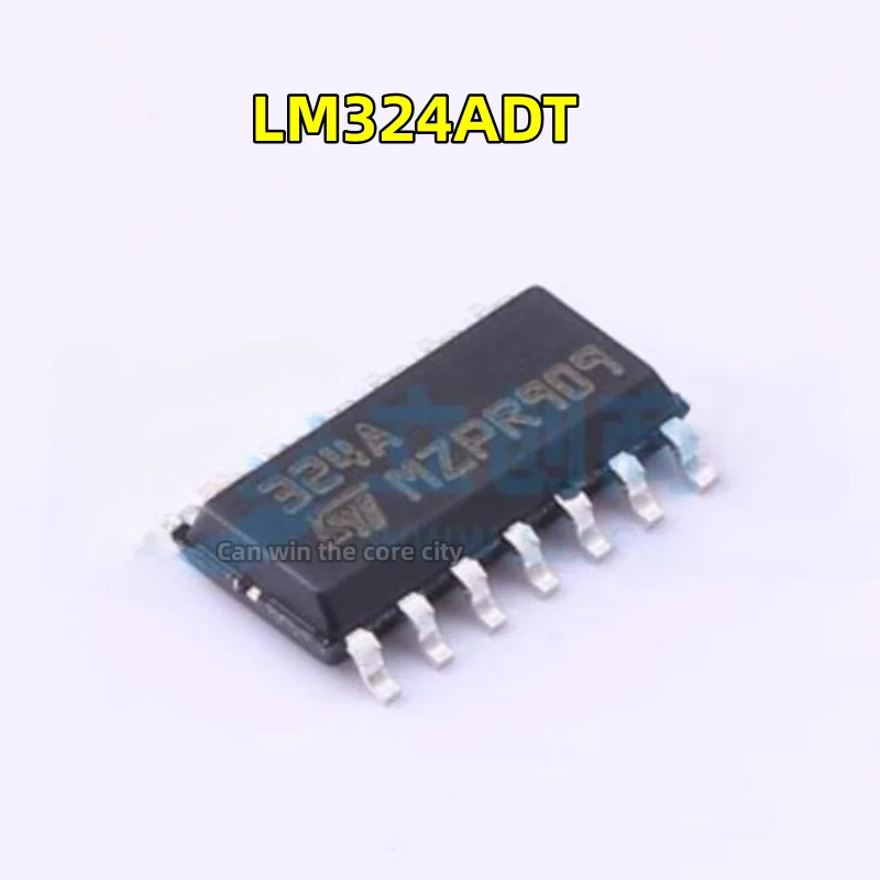 10 pieces New original LM324ADT LM324A screen printing 324A SOIC-14 operational amplifier chip in stock
10 pieces New original LM324ADT LM324A screen printing 324A SOIC-14 operational amplifier chip in stock