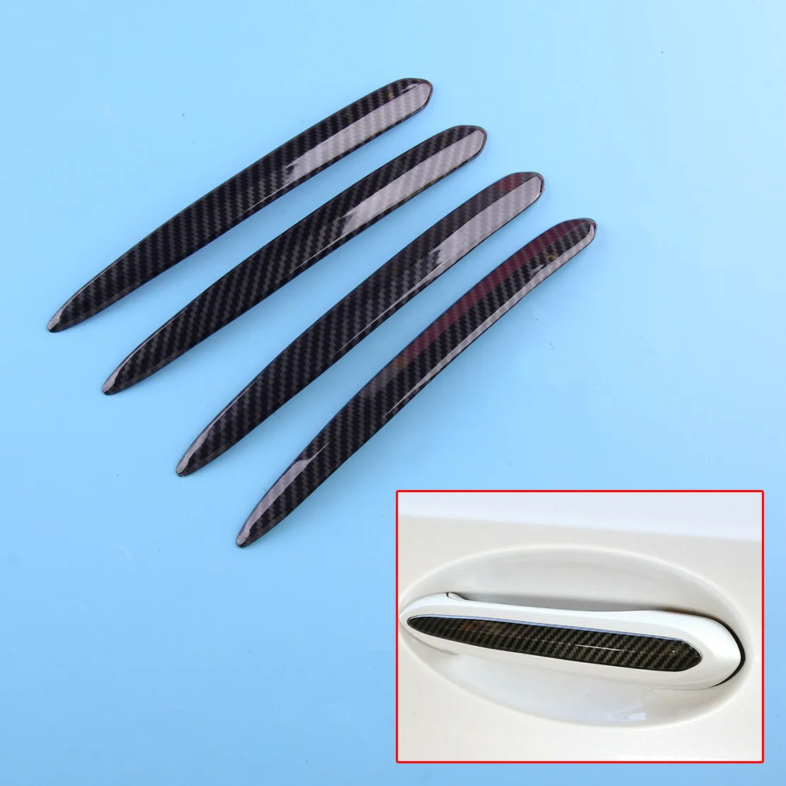 4pcs Door Handle Cover Molding Trim Cover Fits for BMW 5 Series G30 X3 G01 X5 G05-
4pcs Door Handle Cover Molding Trim Cover Fits for BMW 5 Series G30 X3 G01 X5 G05-