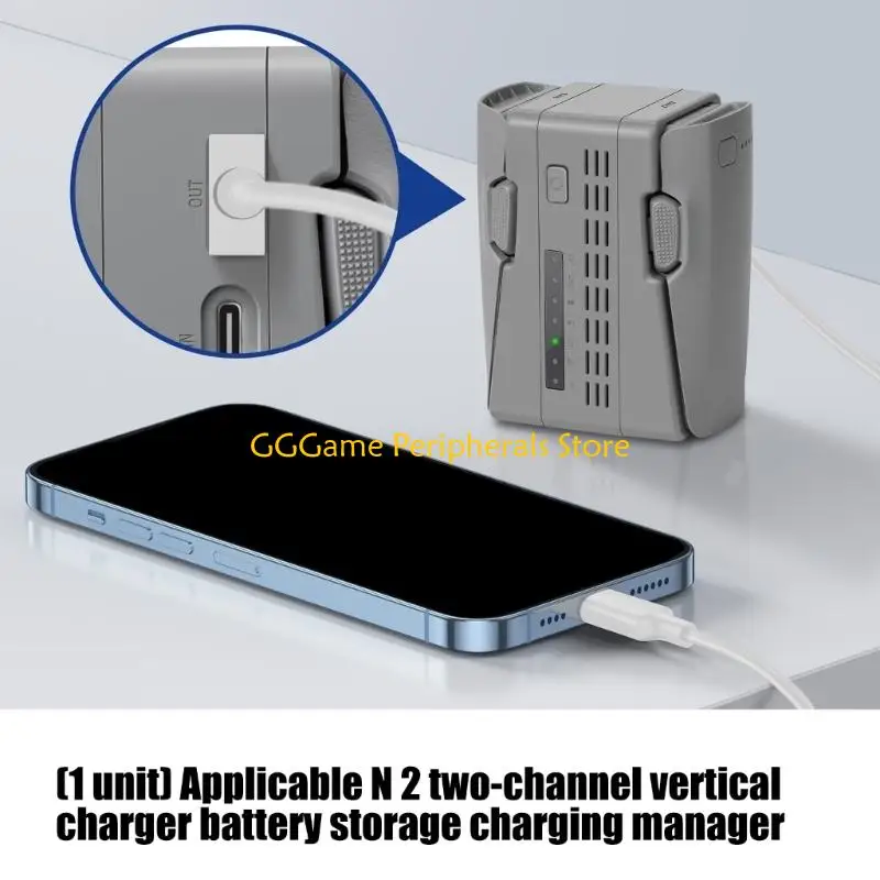 U55B Compact Standing Battery Chargers for Neo2 Battery Fast Double Charging Hub Intelligent Protections and Portability
U55B Compact Standing Battery Chargers for Neo2 Battery Fast Double Charging Hub Intelligent Protections and Portability
