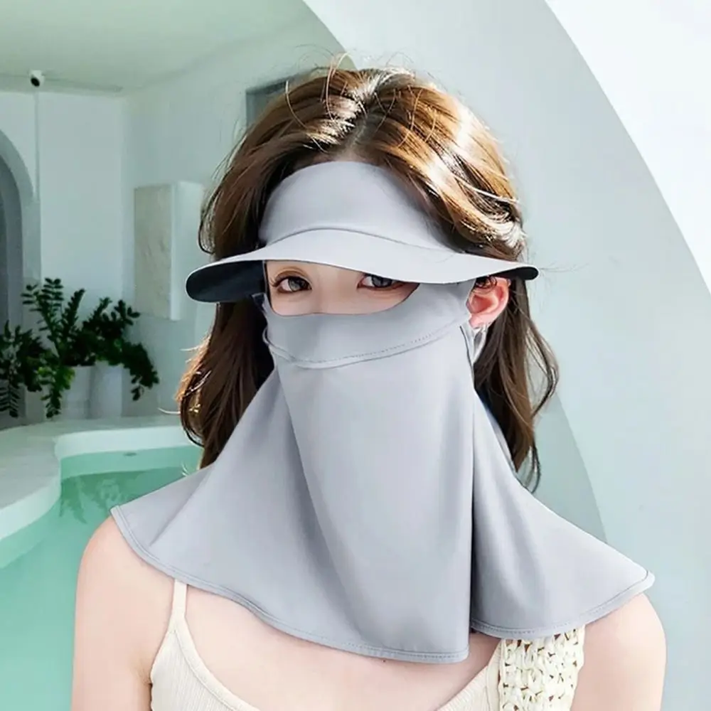 New Ice Silk Sun Protection Mask UPF50+ Full Face Anti-UV Neck Scarf 3D Breathable Sunshade Face Mask Outdoor
New Ice Silk Sun Protection Mask UPF50+ Full Face Anti-UV Neck Scarf 3D Breathable Sunshade Face Mask Outdoor