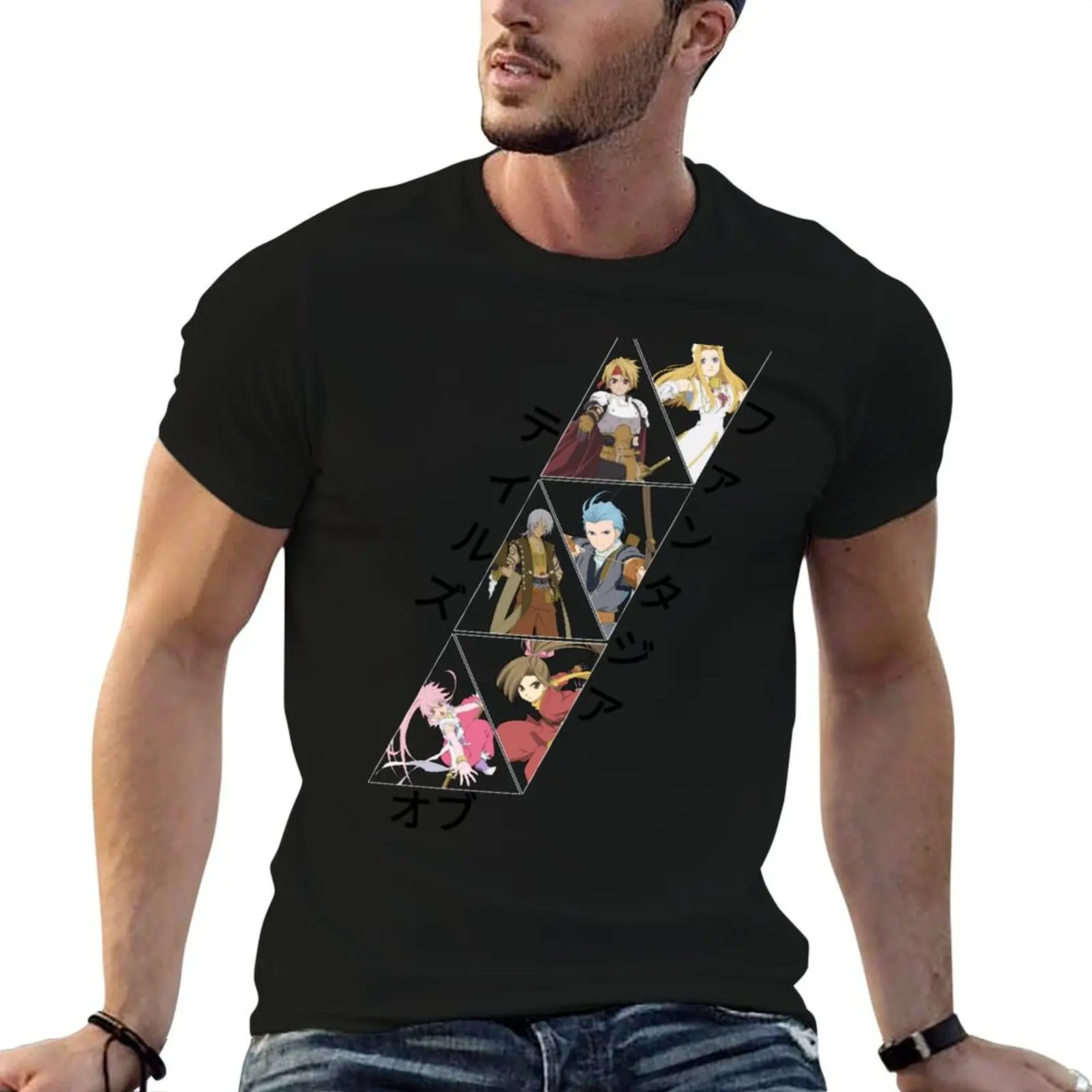 Tales of phantasia character in patterns katakana ver T-Shirt mens graphic t shirts funny t shirts man T-Shirt
Tales of phantasia character in patterns katakana ver T-Shirt mens graphic t shirts funny t shirts man T-Shirt