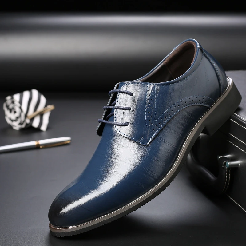 Mens Cognac Brown Leather Derby Shoes Classic Lace Up Formal Dress Shoes For Business Office And Wedding Occasions Classic
Mens Cognac Brown Leather Derby Shoes Classic Lace Up Formal Dress Shoes For Business Office And Wedding Occasions Classic