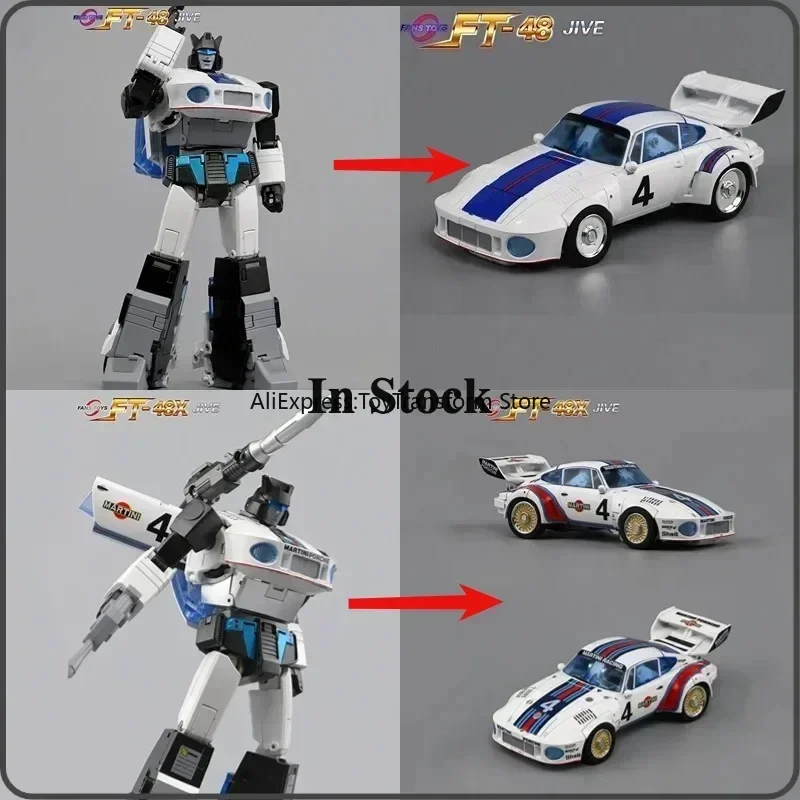 In Stock Transformation FansToys FT-48 FT48 FT-48X FT48X Limit Jive Jazz Mp Ratio Action Figure 3rd Party Robot Model Toy
In Stock Transformation FansToys FT-48 FT48 FT-48X FT48X Limit Jive Jazz Mp Ratio Action Figure 3rd Party Robot Model Toy