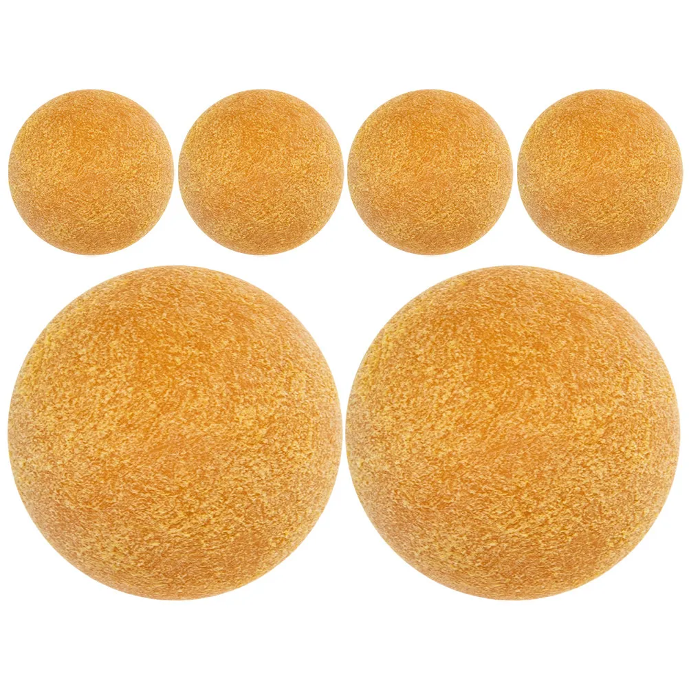 6Pcs Plastic Mini Table Soccer Balls Foosball Balls Replacement for Desk Football Game Accessories Table Game Footballs
6Pcs Plastic Mini Table Soccer Balls Foosball Balls Replacement for Desk Football Game Accessories Table Game Footballs
