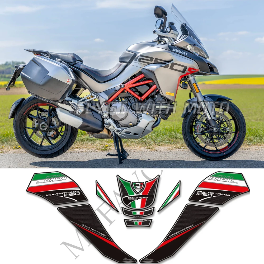 For Ducati MULTISTRADA 1260 S 1260S Stickers Decals Tank Pad Grips Gas Fuel Oil Kit Knee Protector
For Ducati MULTISTRADA 1260 S 1260S Stickers Decals Tank Pad Grips Gas Fuel Oil Kit Knee Protector