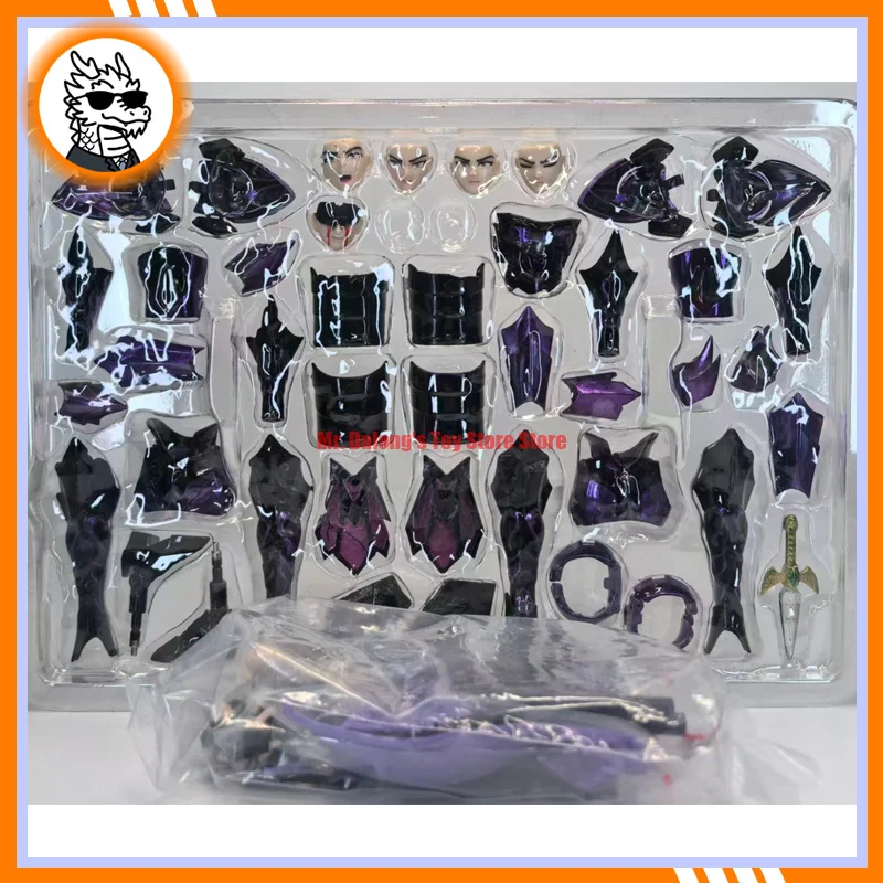 Saint Seiya Myth Cloth EX Gemini Saga Action Figure - Damaged Armor Hades Surplice Dark Gold Knights of the Zodiac CS Model
Saint Seiya Myth Cloth EX Gemini Saga Action Figure - Damaged Armor Hades Surplice Dark Gold Knights of the Zodiac CS Model