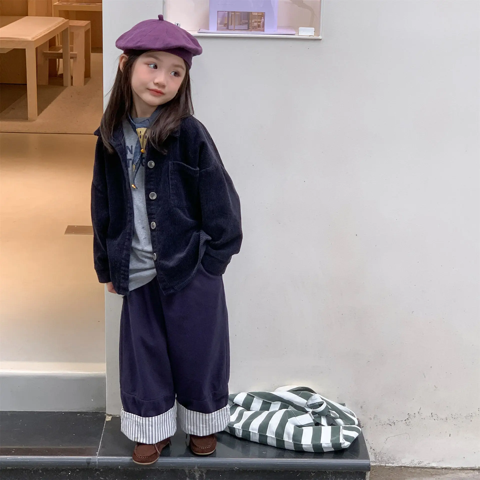 2025 Fall Kids Corduroy Shirt Jacket Korean Style Baby Boys Girls Plaid Button Coat Warm Long Sleeve Tops Children 1-8 Years
2025 Fall Kids Corduroy Shirt Jacket Korean Style Baby Boys Girls Plaid Button Coat Warm Long Sleeve Tops Children 1-8 Years