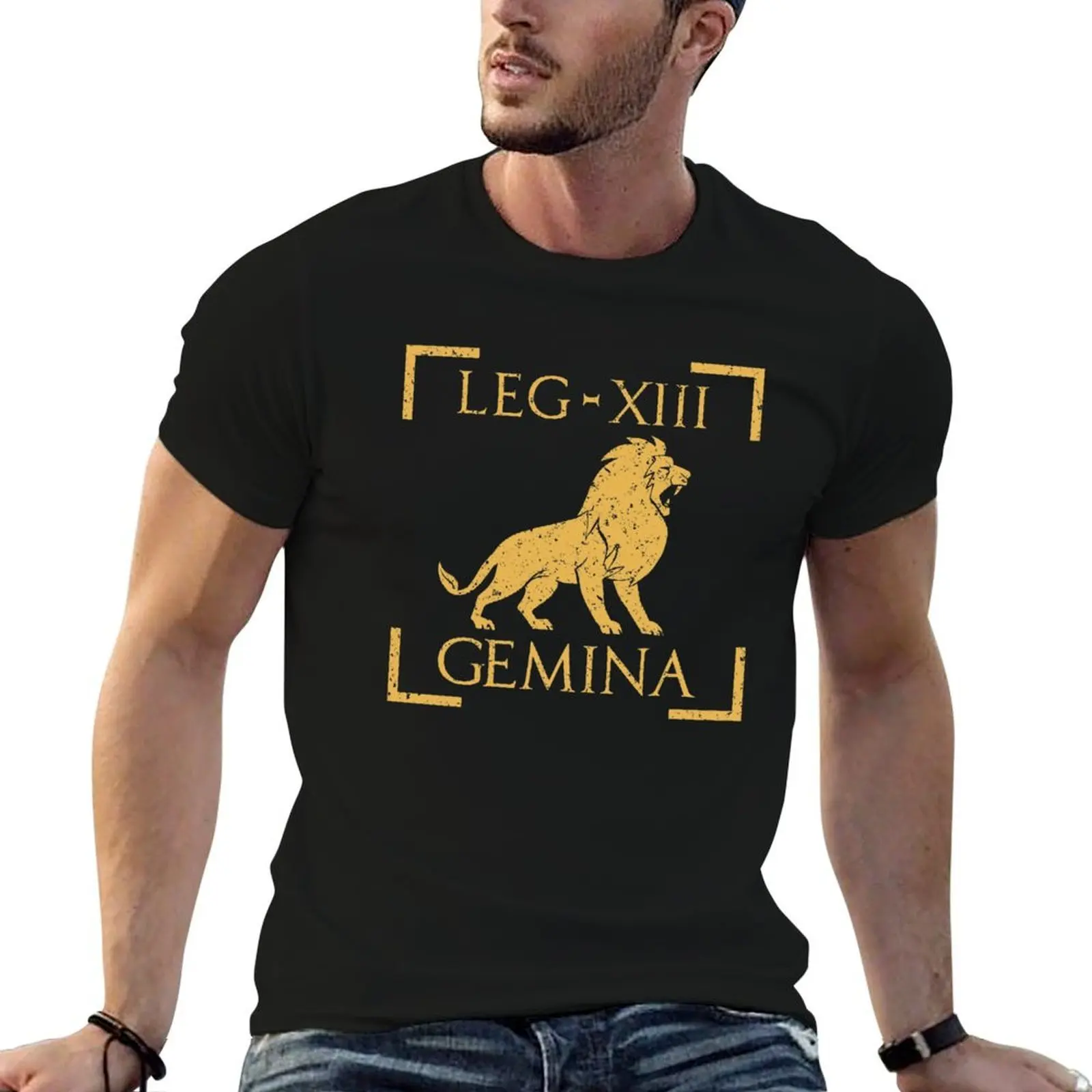 Legio XIII Gemina Lion Emblem Roman Legion T-Shirt man t shirt luxury g man t shirts for men T-Shirt
Legio XIII Gemina Lion Emblem Roman Legion T-Shirt man t shirt luxury g man t shirts for men T-Shirt