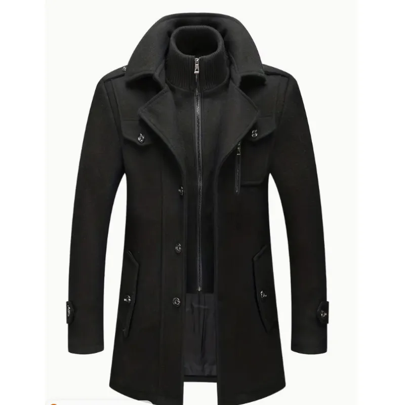 New Autumn and Winter Plus Size Casual Zipper Men's Casual Solid Color Detachable Inner Single Breasted Coat Jackets for Men
New Autumn and Winter Plus Size Casual Zipper Men's Casual Solid Color Detachable Inner Single Breasted Coat Jackets for Men