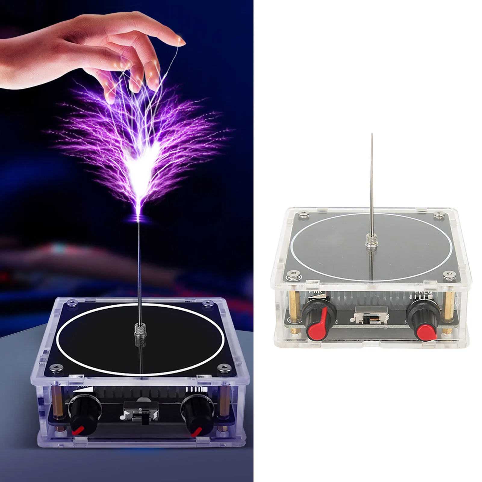 Музыкальная катушка, сенсорная, 8-сантиметровая дуговая плазменная колонка, беспроводная, для настольных экспериментов
Музыкальная катушка, сенсорная, 8-сантиметровая дуговая плазменная колонка, беспроводная, для настольных экспериментов