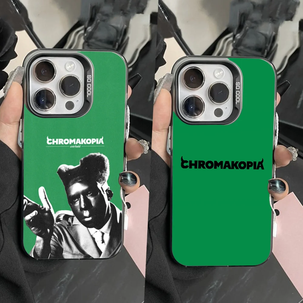 Chromakopia T-Tyler the C-Creator Phone Case For iPhone 16,15,14,13,12,11,Pro,Max,Plus,Mini,XS Anti Fall Black Matte Hard Bumper
Chromakopia T-Tyler the C-Creator Phone Case For iPhone 16,15,14,13,12,11,Pro,Max,Plus,Mini,XS Anti Fall Black Matte Hard Bumper