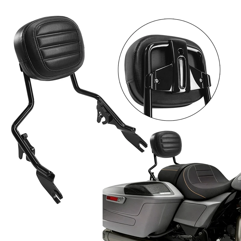 Detachable Passenger Backrest Sissy Bar Fit For Harley Touring 2009-2025 Black
Detachable Passenger Backrest Sissy Bar Fit For Harley Touring 2009-2025 Black