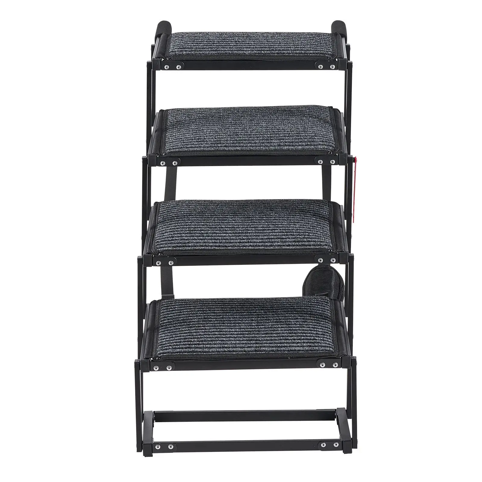 Dog Stairs for Car, 4 Steps Extra Wide Foldable Dog Ramp for Large Dogs with Non-Slip Rug Surface, Portable Lightweight Pet Ladder for Car, SUV, Truck, High Beds, Sofas, Support up to 200 lbs
Dog Stairs for Car, 4 Steps Extra Wide Foldable Dog Ramp for Large Dogs with Non-Slip Rug Surface, Portable Lightweight Pet Ladder for Car, SUV, Truck, High Beds, Sofas, Support up to 200 lbs