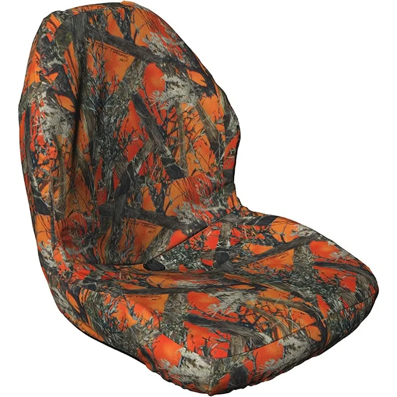 Universal One Piece Tractor Seat and Compact High Back Mower Seat made in MC2 Orange Camo Endura. KU32-MC2O-C
Universal One Piece Tractor Seat and Compact High Back Mower Seat made in MC2 Orange Camo Endura. KU32-MC2O-C