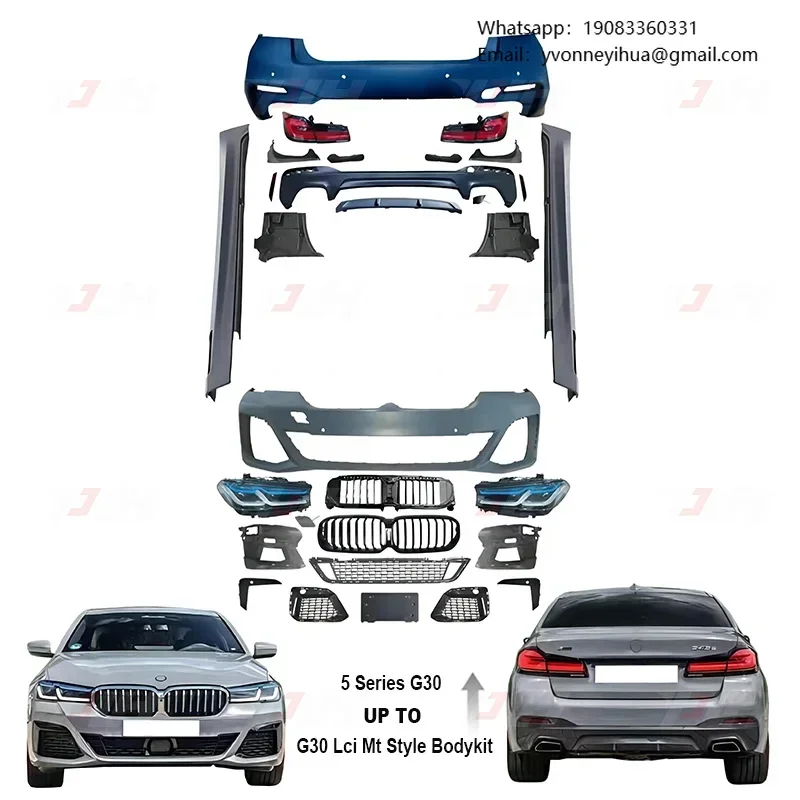 G30 Upgrade To G30 LCI MT Style Bodykit For BMW Car Accessories 5 Series G30lci M-tech Style Body Kit
G30 Upgrade To G30 LCI MT Style Bodykit For BMW Car Accessories 5 Series G30lci M-tech Style Body Kit