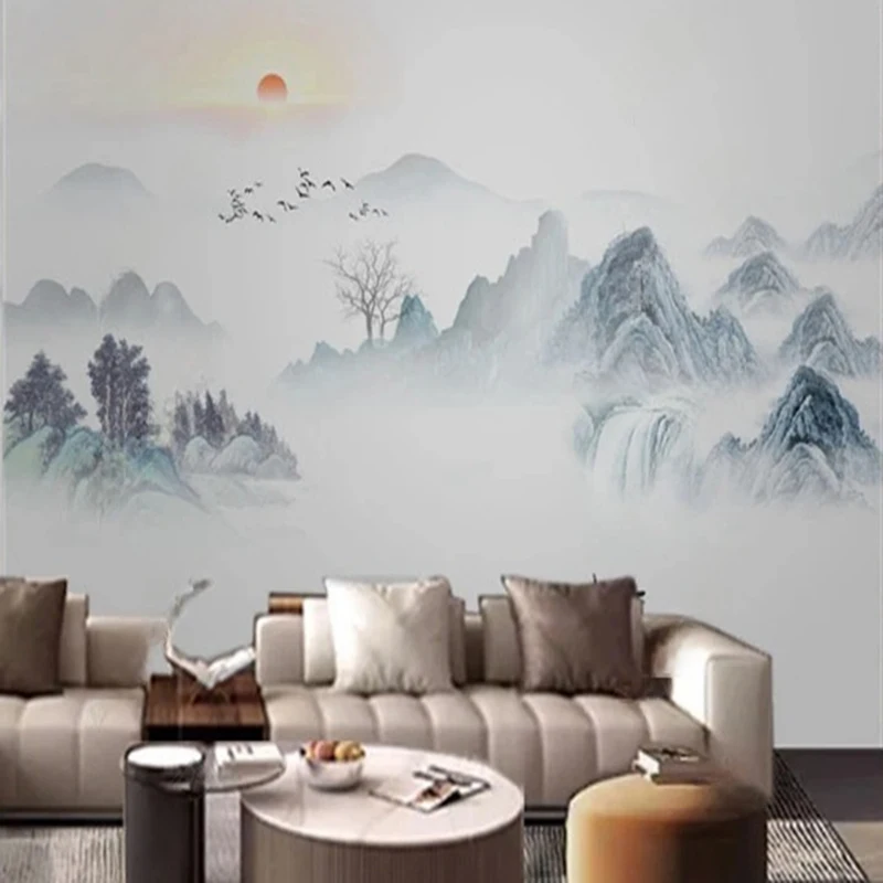 New Chinese Style Natural Scenery Wallpaper Custom Decorative Photo Murals Abstract Ink Landscape Background Wall Covering 3D
New Chinese Style Natural Scenery Wallpaper Custom Decorative Photo Murals Abstract Ink Landscape Background Wall Covering 3D