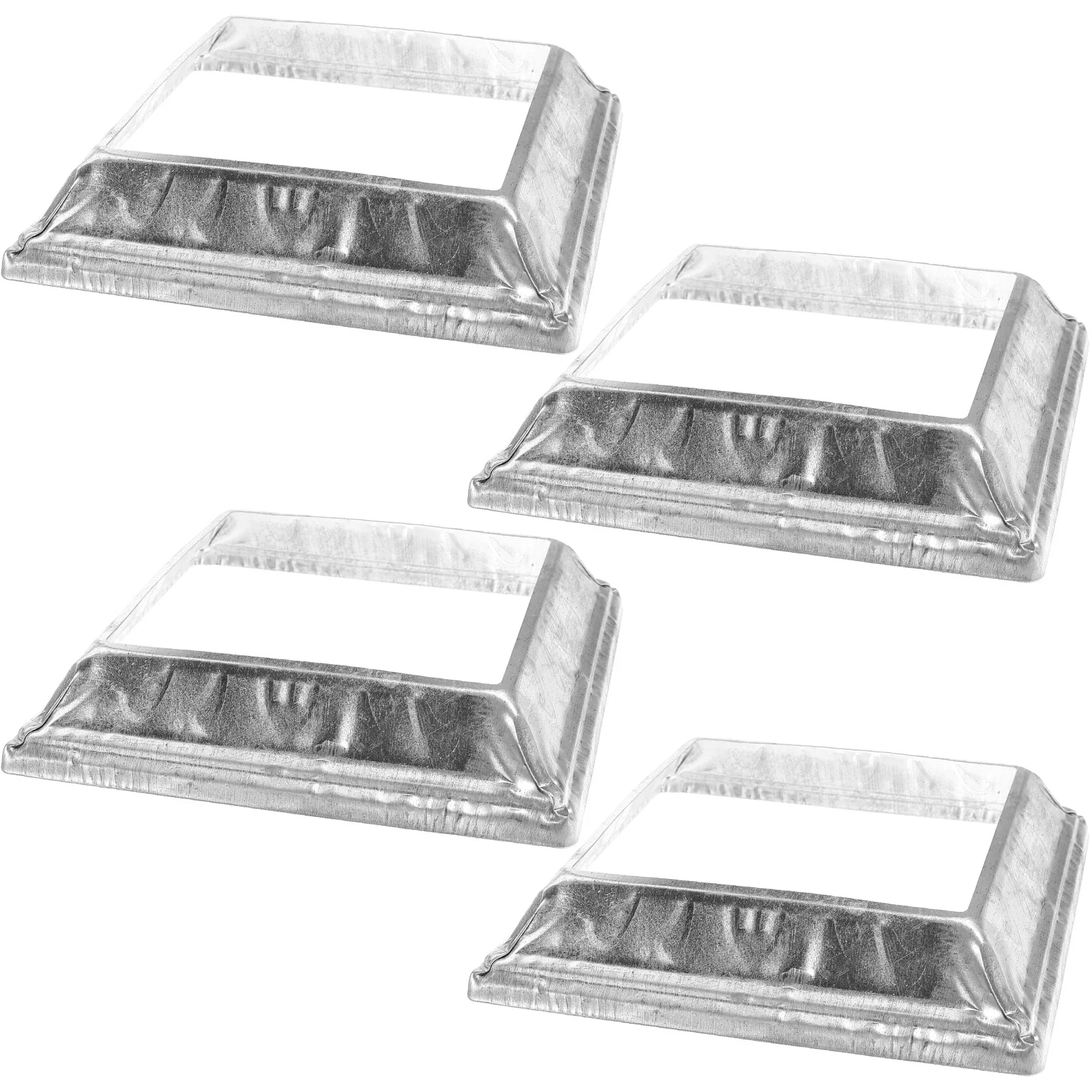 4Pcs Heavy Duty Deck Post Bases Iron Square Brackets Easy Install Railing Post Covers Replacement for Fence Deck Columns
4Pcs Heavy Duty Deck Post Bases Iron Square Brackets Easy Install Railing Post Covers Replacement for Fence Deck Columns