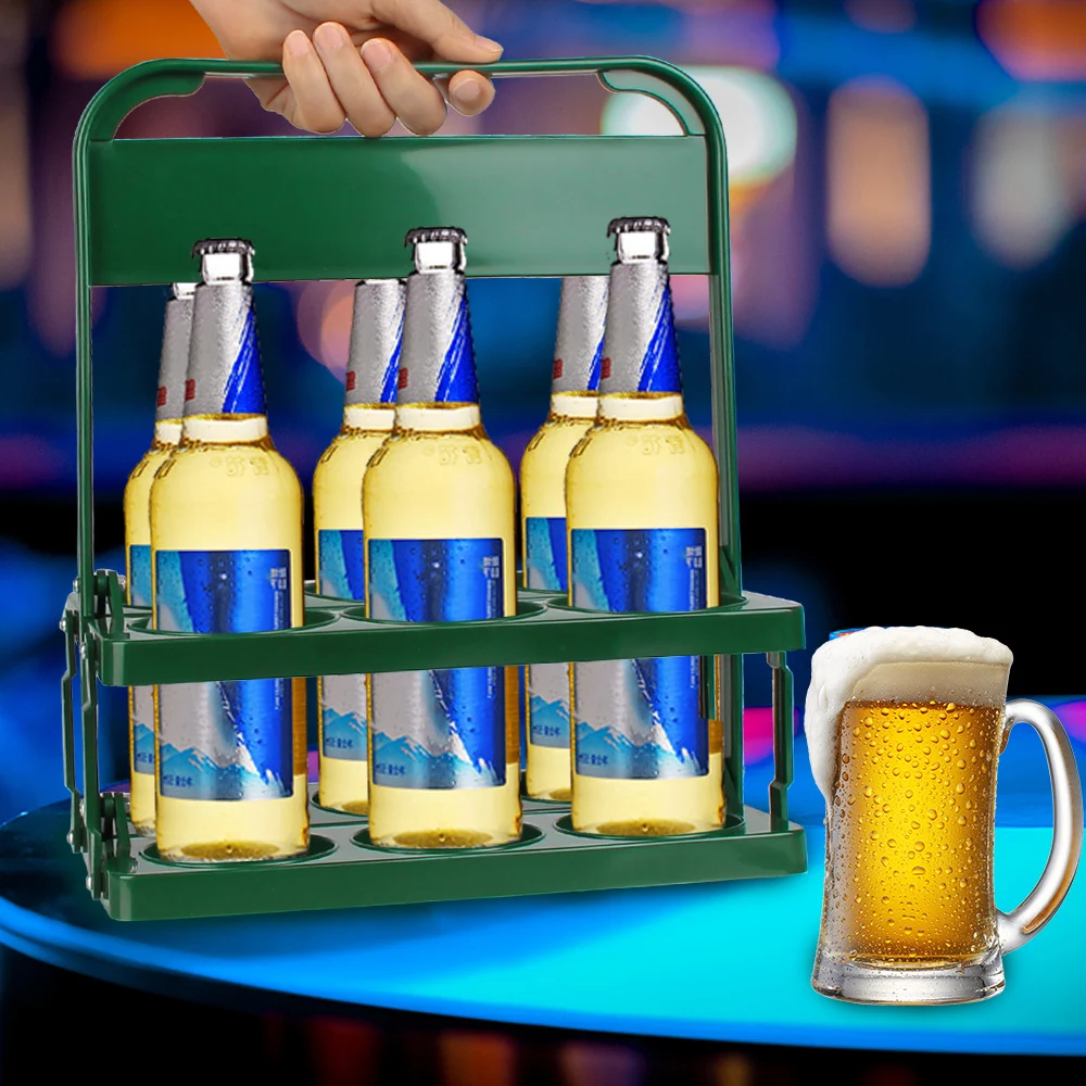6 Pack Wine Rack Reusable Durable Foldable Drink Caddy Holder Cup Organizer Beer Bottle Carrier Bar Beverage Display Basket
6 Pack Wine Rack Reusable Durable Foldable Drink Caddy Holder Cup Organizer Beer Bottle Carrier Bar Beverage Display Basket