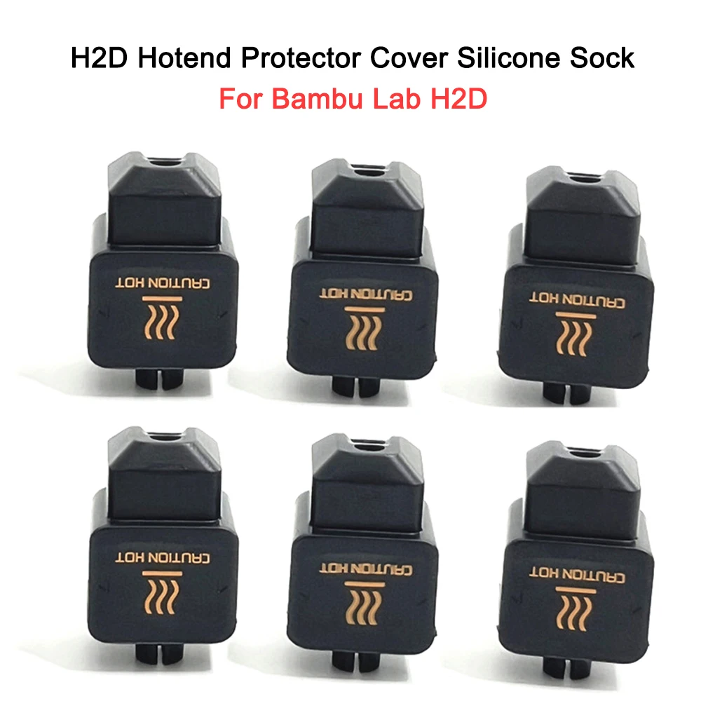 For Bambu Lab H2D Silicone Socks Hotend Parts Insulation Sleeve Heat-resistant 300°C Dust-proof H2D Hotend Protector Cover Case
For Bambu Lab H2D Silicone Socks Hotend Parts Insulation Sleeve Heat-resistant 300°C Dust-proof H2D Hotend Protector Cover Case