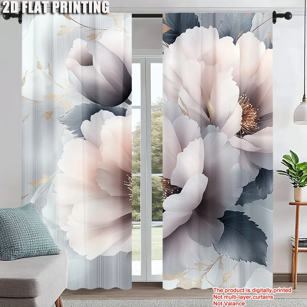 2Pcs Floral Curtains Digital Printed Plants And Flowers Polyester Classic Style Rod Pocket Artistic Home Decor For Living Room
2Pcs Floral Curtains Digital Printed Plants And Flowers Polyester Classic Style Rod Pocket Artistic Home Decor For Living Room