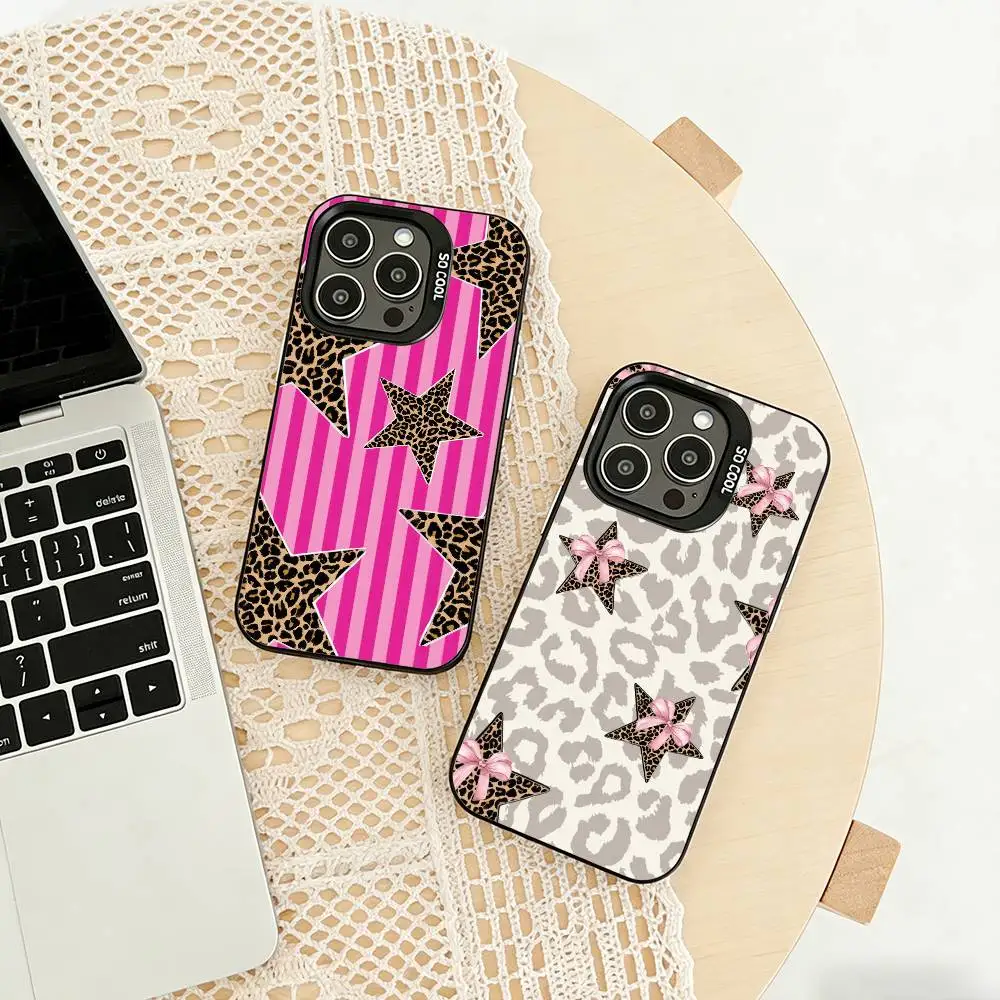 F-Fashion Leopard print Pink Soft Phone Case For iPhone 17,16,15,14,13,12,11 Plus,Pro Max,XS,Colored silver phone case
F-Fashion Leopard print Pink Soft Phone Case For iPhone 17,16,15,14,13,12,11 Plus,Pro Max,XS,Colored silver phone case