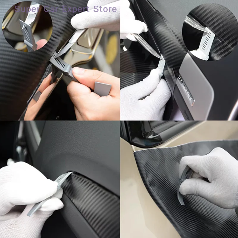 1 PCS Micro Squeegee Car Vinyl Wrap Tool Kit with Different Angled Edges for Body Wrapping Window Tint Decal Film Installation
1 PCS Micro Squeegee Car Vinyl Wrap Tool Kit with Different Angled Edges for Body Wrapping Window Tint Decal Film Installation