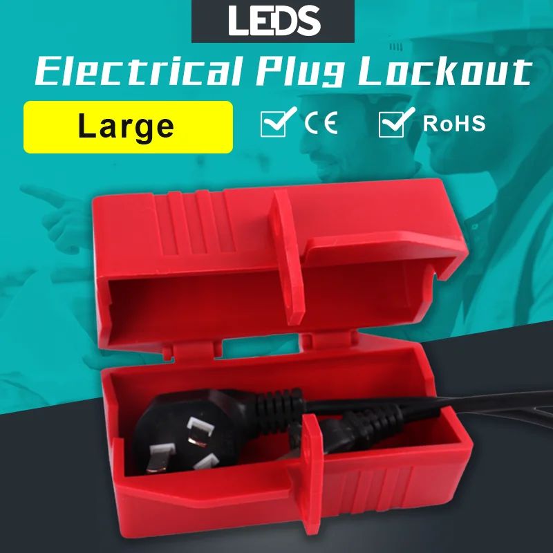 Large Plug Lock Box With Metal Padlock Industrial Electrical Household Appliance Power Plug Safety Lockout Washing Machine TV
Large Plug Lock Box With Metal Padlock Industrial Electrical Household Appliance Power Plug Safety Lockout Washing Machine TV