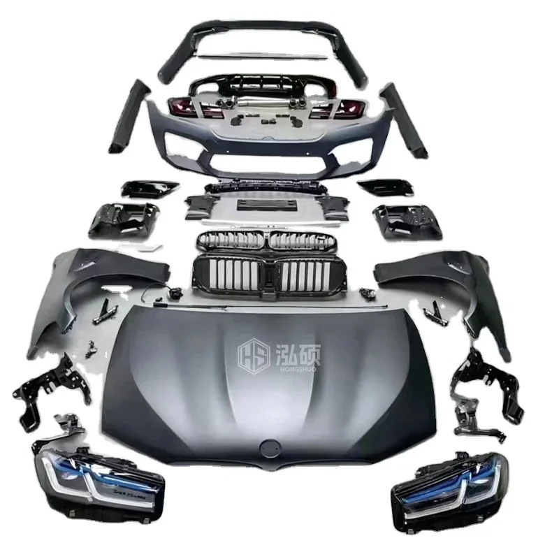 Full Set Body Kit Rear Front Bumper For BMW 5 Series F10 Upgrade To G30 M5 Bumper With Grille Hood Body Kit Modification
Full Set Body Kit Rear Front Bumper For BMW 5 Series F10 Upgrade To G30 M5 Bumper With Grille Hood Body Kit Modification